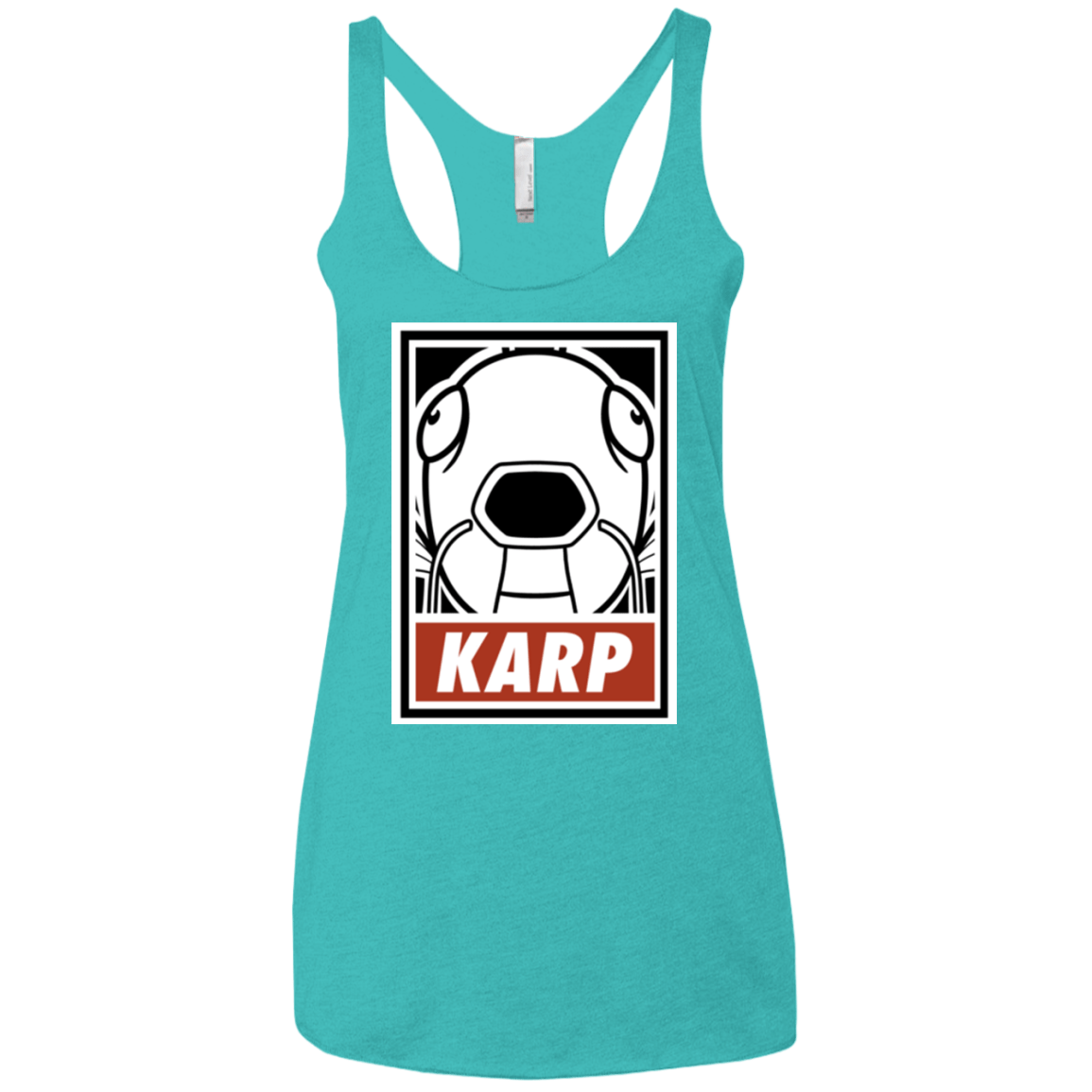 Obey Karp Women's Triblend Racerback Tank