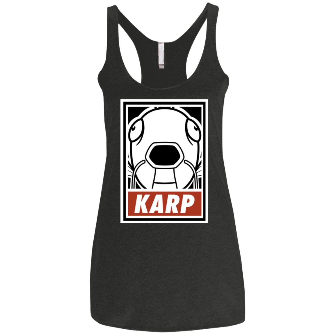 Obey Karp Women's Triblend Racerback Tank
