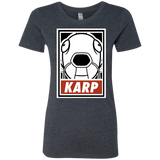 T-Shirts Vintage Navy / Small Obey Karp Women's Triblend T-Shirt