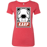 T-Shirts Vintage Red / Small Obey Karp Women's Triblend T-Shirt