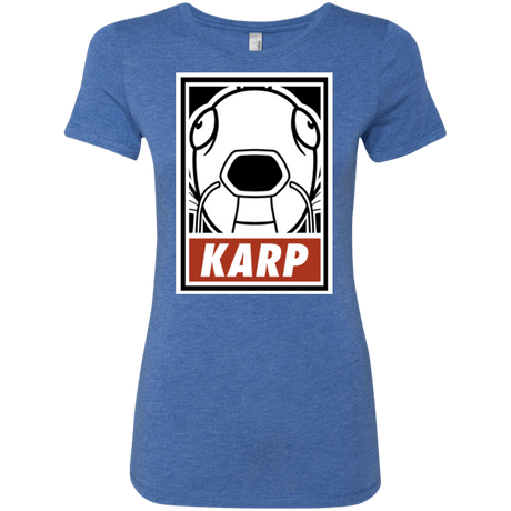 T-Shirts Vintage Royal / Small Obey Karp Women's Triblend T-Shirt
