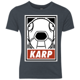 T-Shirts Vintage Navy / YXS Obey Karp Youth Triblend T-Shirt