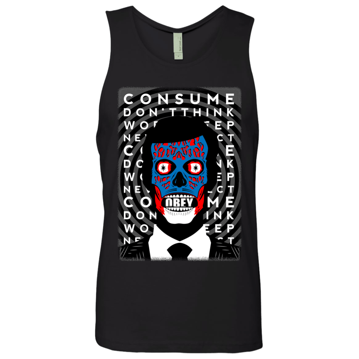 T-Shirts Black / Small OBEY Men's Premium Tank Top