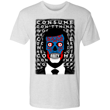 T-Shirts Heather White / S OBEY Men's Triblend T-Shirt