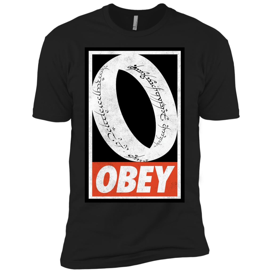 T-Shirts Black / YXS Obey One Ring Boys Premium T-Shirt