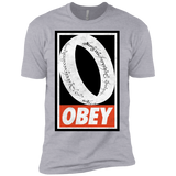 T-Shirts Heather Grey / YXS Obey One Ring Boys Premium T-Shirt
