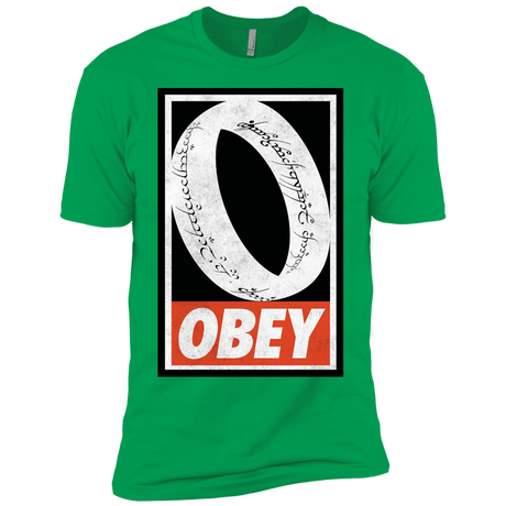 T-Shirts Kelly Green / YXS Obey One Ring Boys Premium T-Shirt