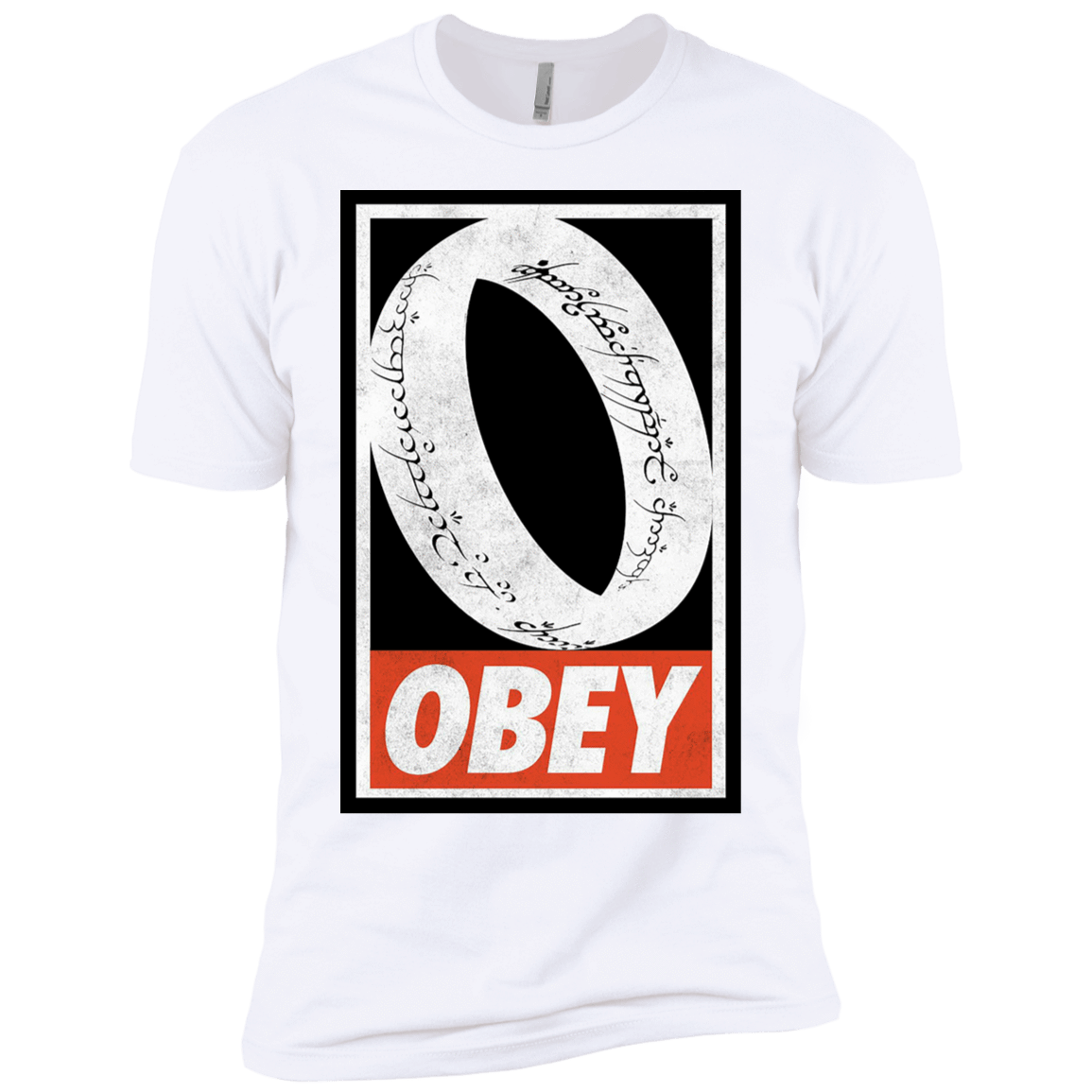 T-Shirts White / YXS Obey One Ring Boys Premium T-Shirt