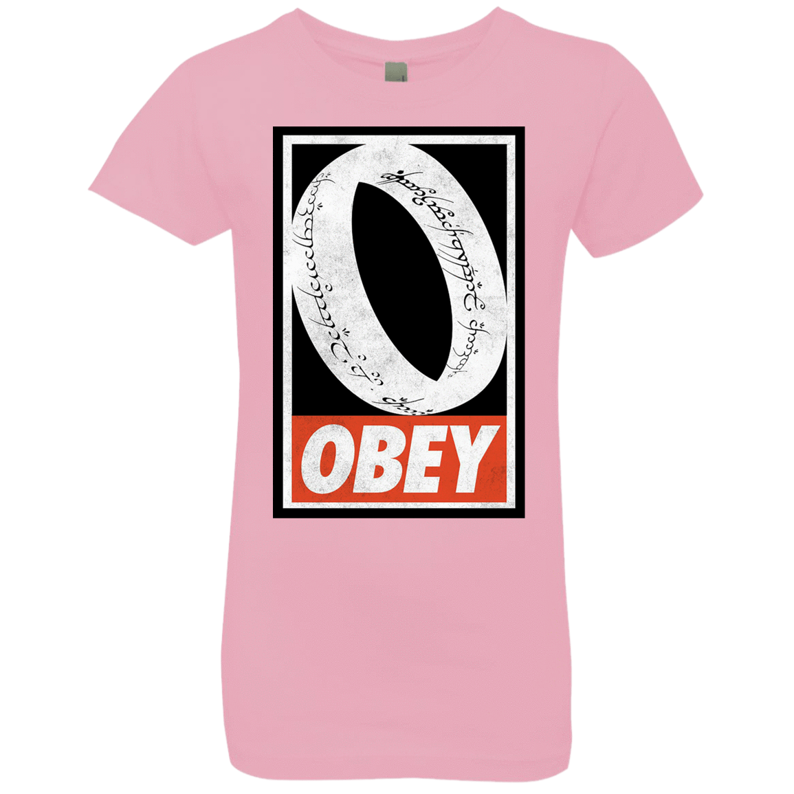 T-Shirts Light Pink / YXS Obey One Ring Girls Premium T-Shirt