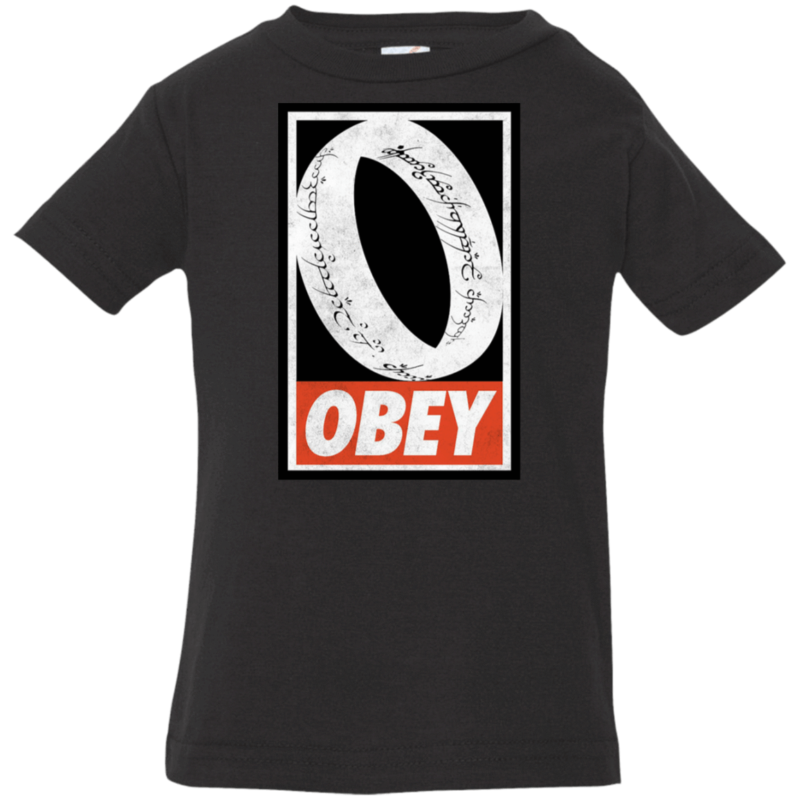 T-Shirts Black / 6 Months Obey One Ring Infant Premium T-Shirt