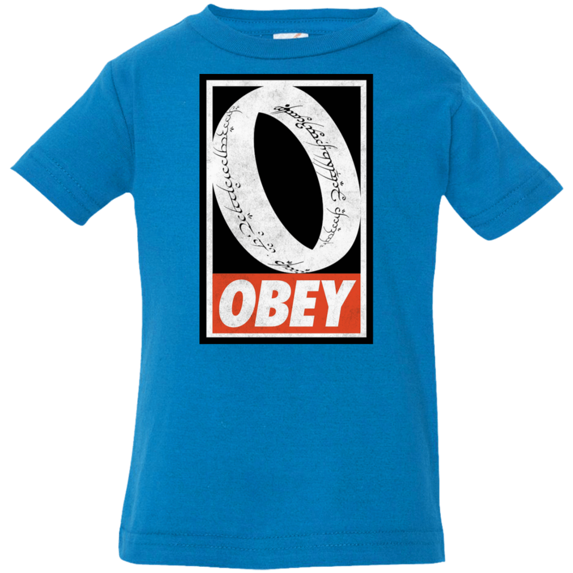 T-Shirts Cobalt / 6 Months Obey One Ring Infant Premium T-Shirt