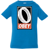 T-Shirts Cobalt / 6 Months Obey One Ring Infant Premium T-Shirt
