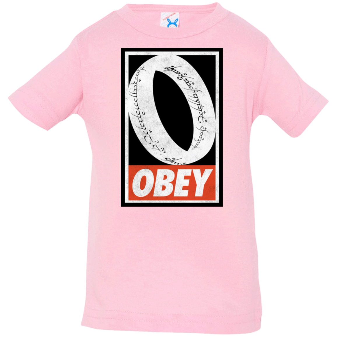 T-Shirts Pink / 6 Months Obey One Ring Infant Premium T-Shirt