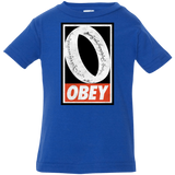 T-Shirts Royal / 6 Months Obey One Ring Infant Premium T-Shirt