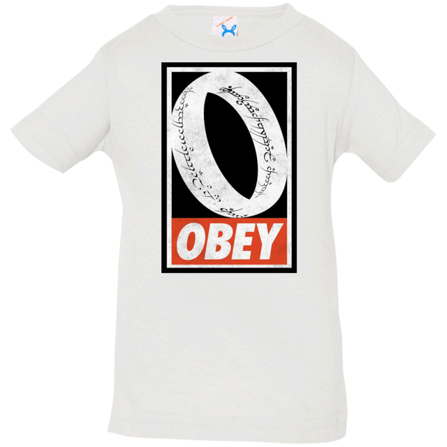 T-Shirts White / 6 Months Obey One Ring Infant Premium T-Shirt