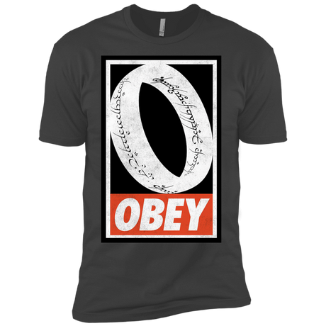 T-Shirts Heavy Metal / X-Small Obey One Ring Men's Premium T-Shirt