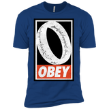 T-Shirts Royal / X-Small Obey One Ring Men's Premium T-Shirt