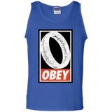 T-Shirts Royal / S Obey One Ring Men's Tank Top