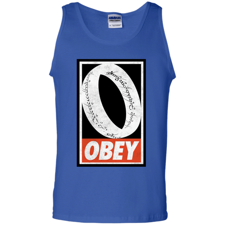 T-Shirts Royal / S Obey One Ring Men's Tank Top