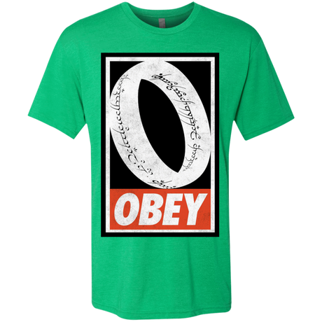 T-Shirts Envy / S Obey One Ring Men's Triblend T-Shirt