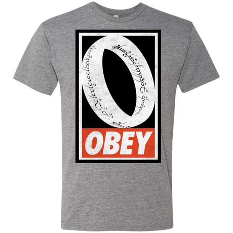 T-Shirts Premium Heather / S Obey One Ring Men's Triblend T-Shirt