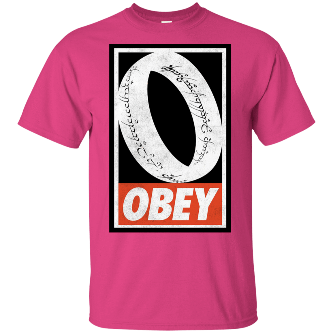 T-Shirts Heliconia / S Obey One Ring T-Shirt