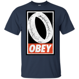 T-Shirts Navy / S Obey One Ring T-Shirt