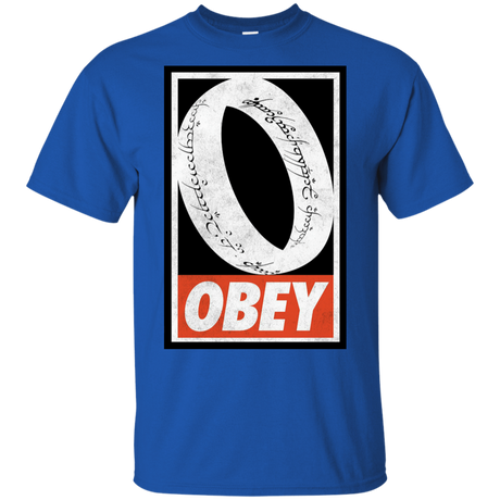 T-Shirts Royal / S Obey One Ring T-Shirt