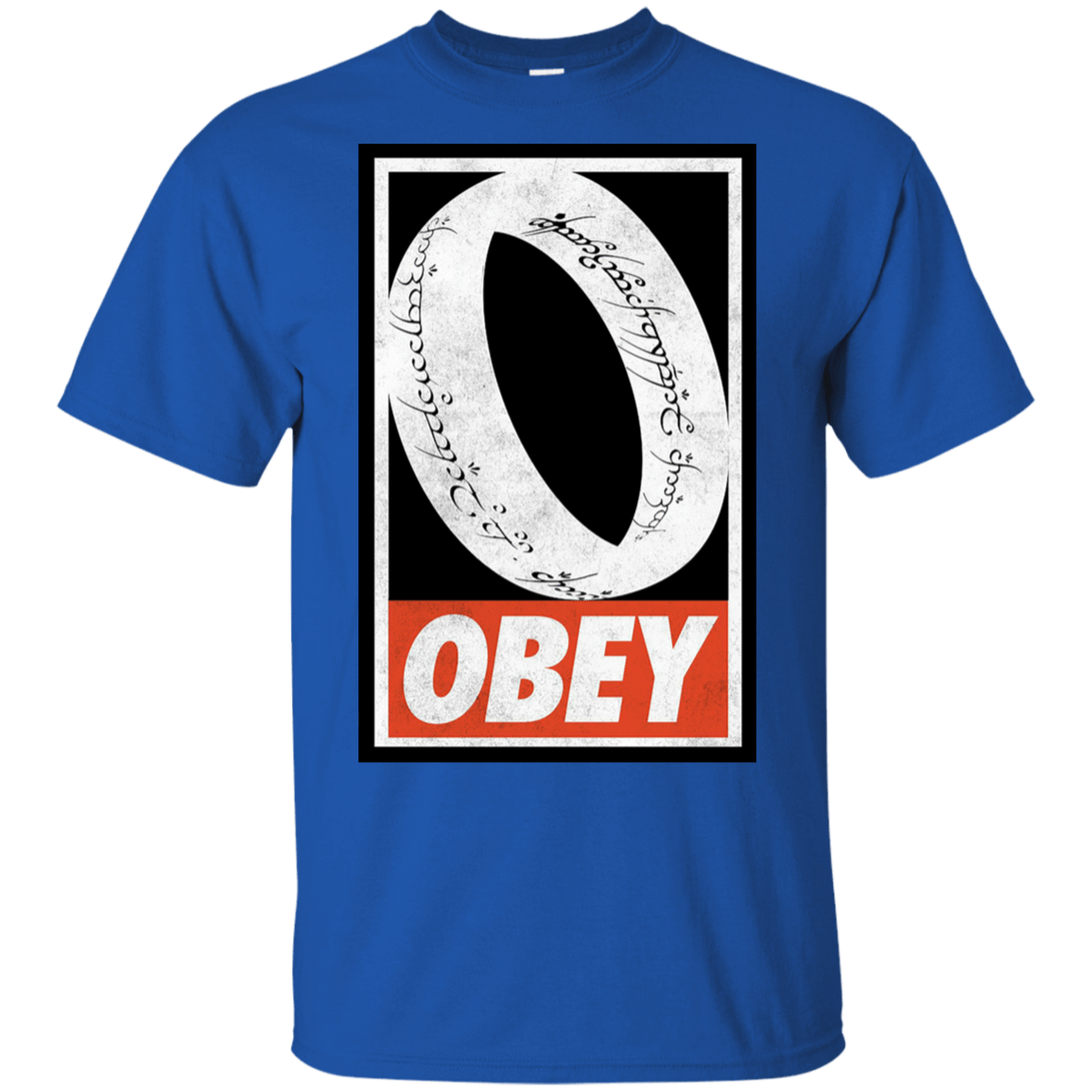 T-Shirts Royal / S Obey One Ring T-Shirt