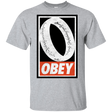 T-Shirts Sport Grey / S Obey One Ring T-Shirt