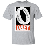 T-Shirts Sport Grey / S Obey One Ring T-Shirt