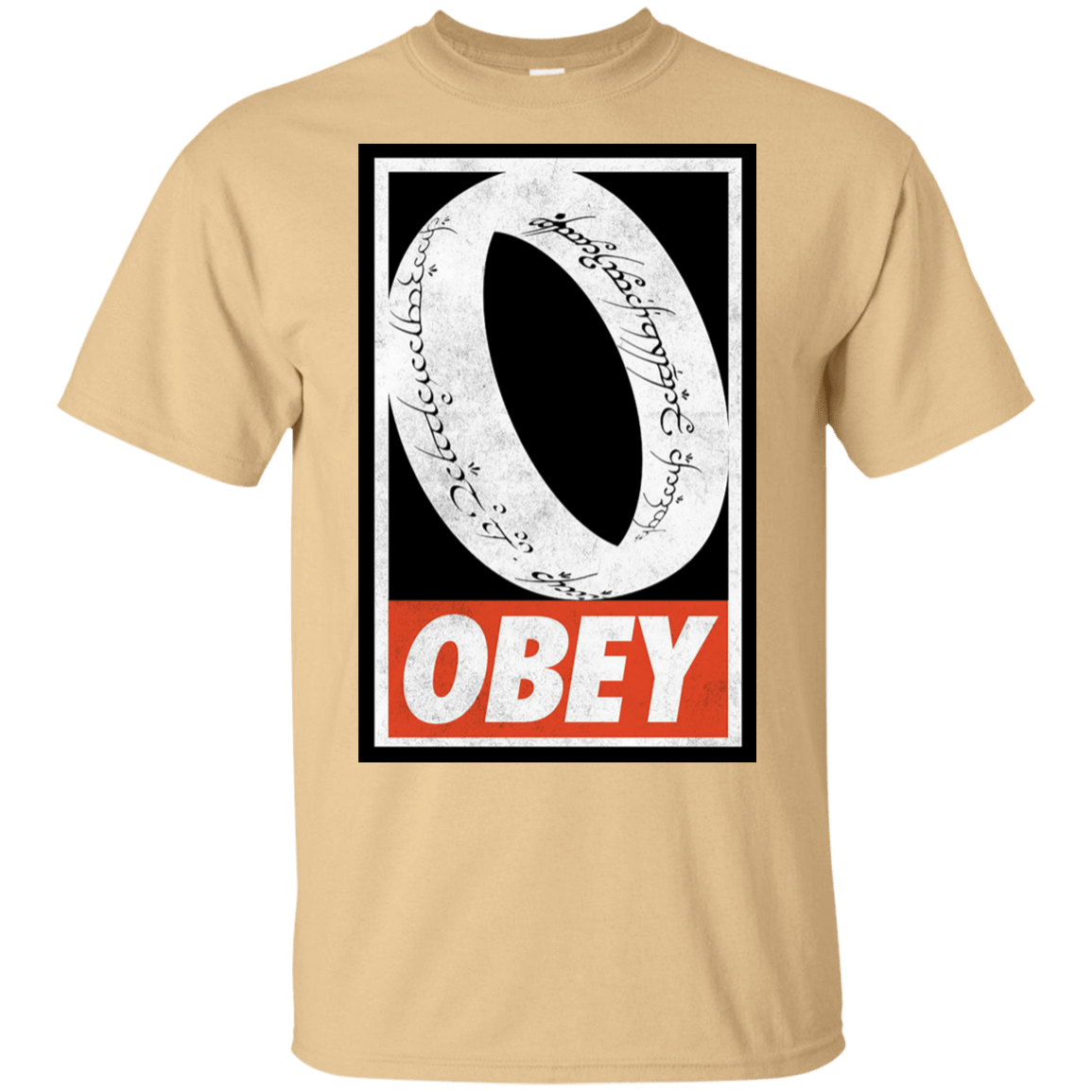 T-Shirts Vegas Gold / S Obey One Ring T-Shirt