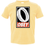 T-Shirts Butter / 2T Obey One Ring Toddler Premium T-Shirt