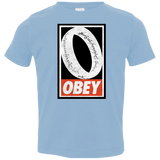 T-Shirts Light Blue / 2T Obey One Ring Toddler Premium T-Shirt