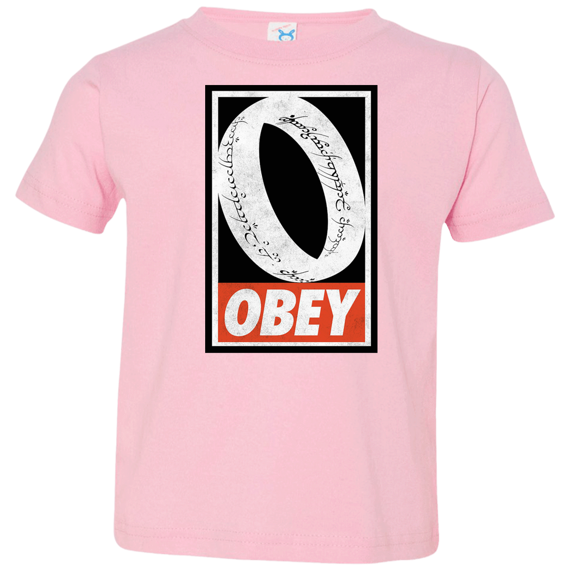 T-Shirts Pink / 2T Obey One Ring Toddler Premium T-Shirt