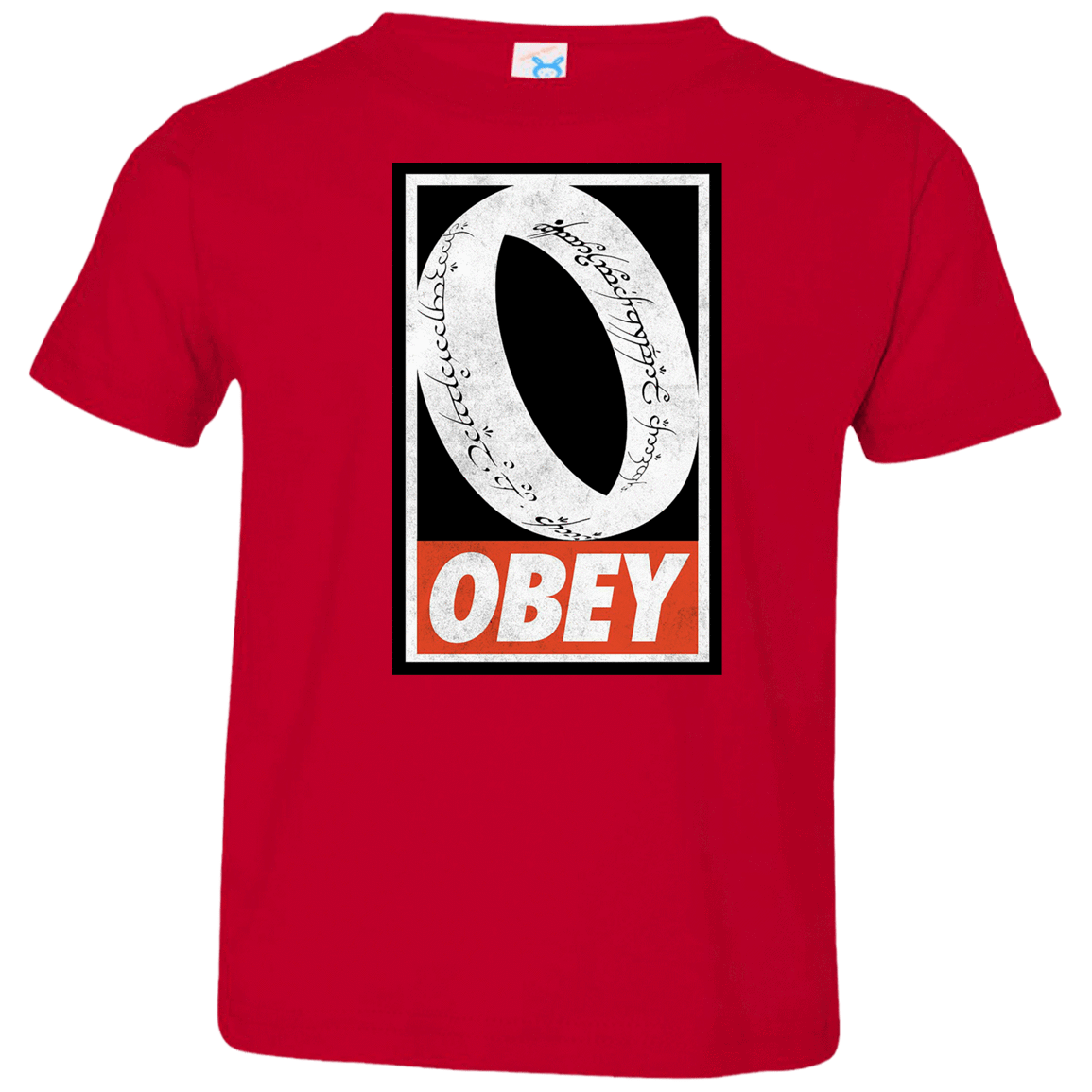 T-Shirts Red / 2T Obey One Ring Toddler Premium T-Shirt