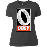 T-Shirts Heavy Metal / X-Small Obey One Ring Women's Premium T-Shirt
