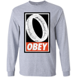 T-Shirts Sport Grey / YS Obey One Ring Youth Long Sleeve T-Shirt