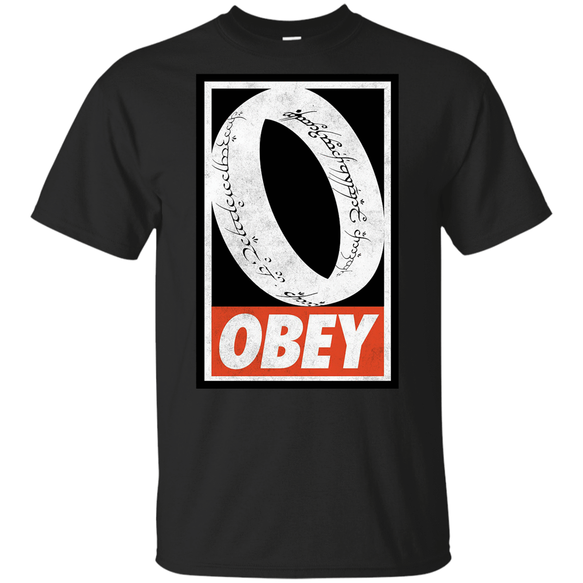 T-Shirts Black / YXS Obey One Ring Youth T-Shirt