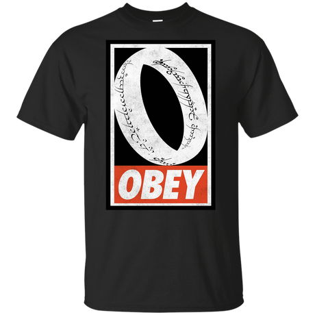 T-Shirts Black / YXS Obey One Ring Youth T-Shirt
