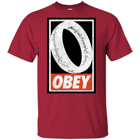 T-Shirts Cardinal / YXS Obey One Ring Youth T-Shirt
