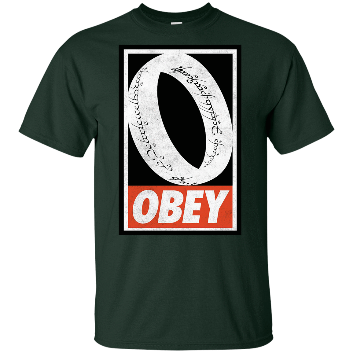T-Shirts Forest / YXS Obey One Ring Youth T-Shirt