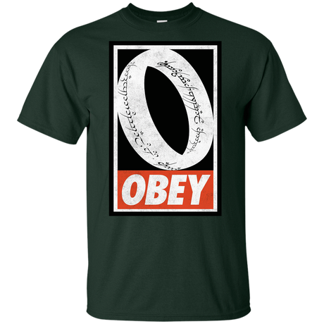 T-Shirts Forest / YXS Obey One Ring Youth T-Shirt