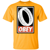 T-Shirts Gold / YXS Obey One Ring Youth T-Shirt