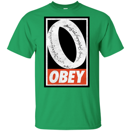 T-Shirts Irish Green / YXS Obey One Ring Youth T-Shirt
