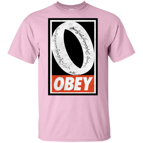 T-Shirts Light Pink / YXS Obey One Ring Youth T-Shirt