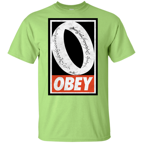 T-Shirts Mint Green / YXS Obey One Ring Youth T-Shirt