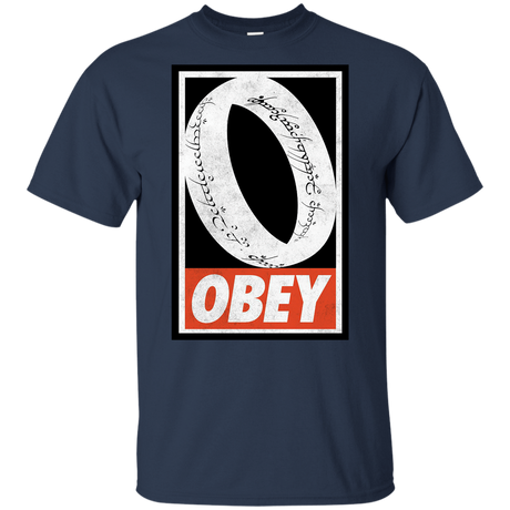 T-Shirts Navy / YXS Obey One Ring Youth T-Shirt