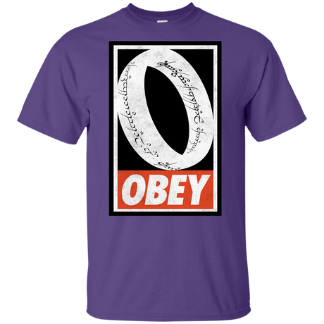 T-Shirts Purple / YXS Obey One Ring Youth T-Shirt