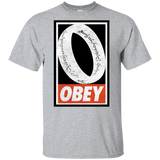T-Shirts Sport Grey / YXS Obey One Ring Youth T-Shirt